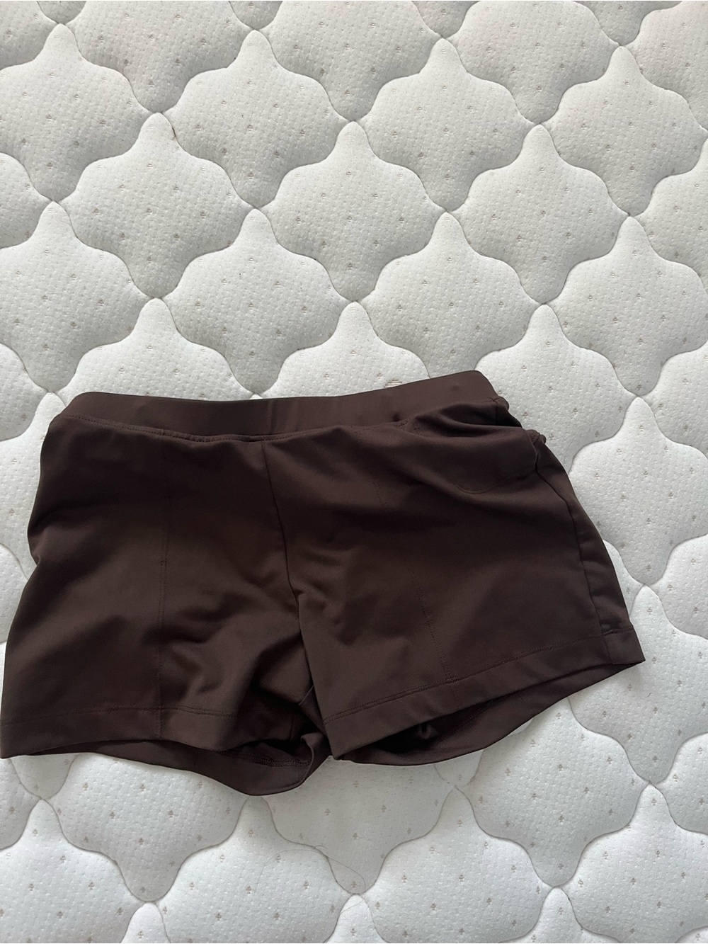 Women's Brown Athletic Shorts